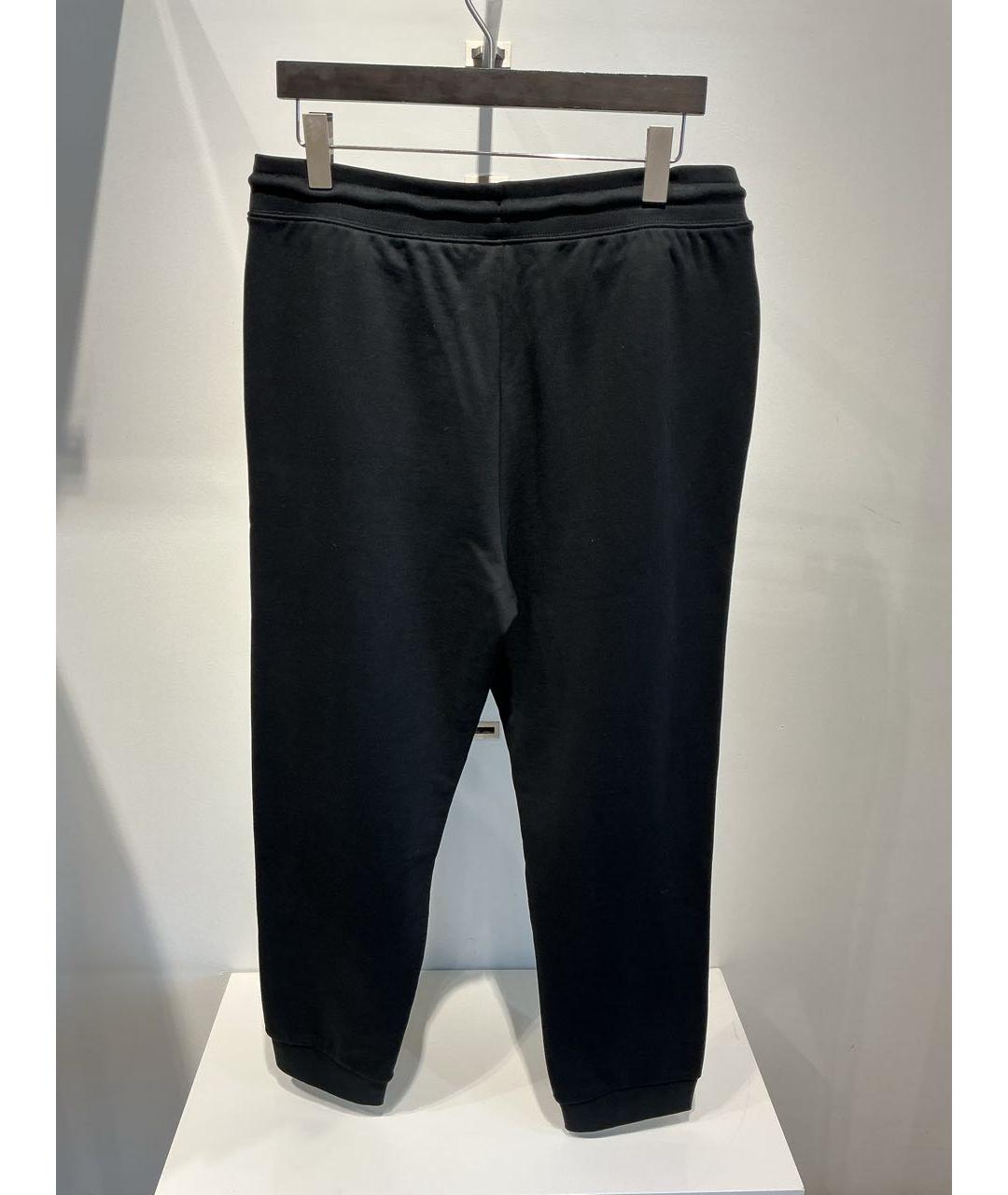 HUGO Черные хлопковые повседневные брюки, фото 4