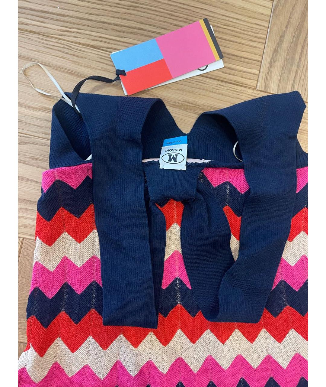 MISSONI Мульти хлопковый сарафан, фото 2