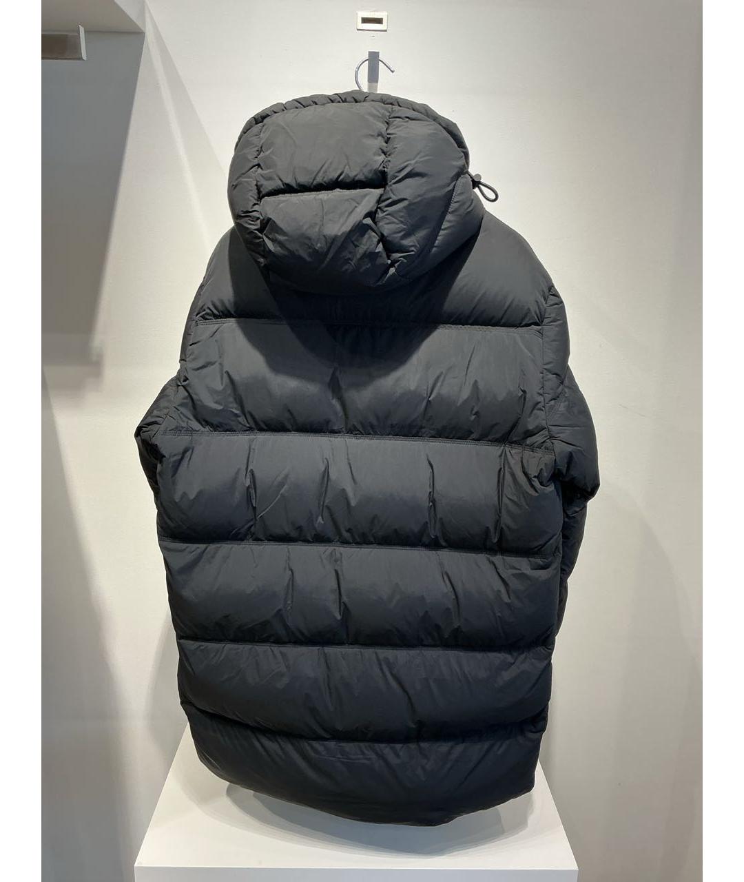 HUGO Черный полиамидовый пуховик, фото 4