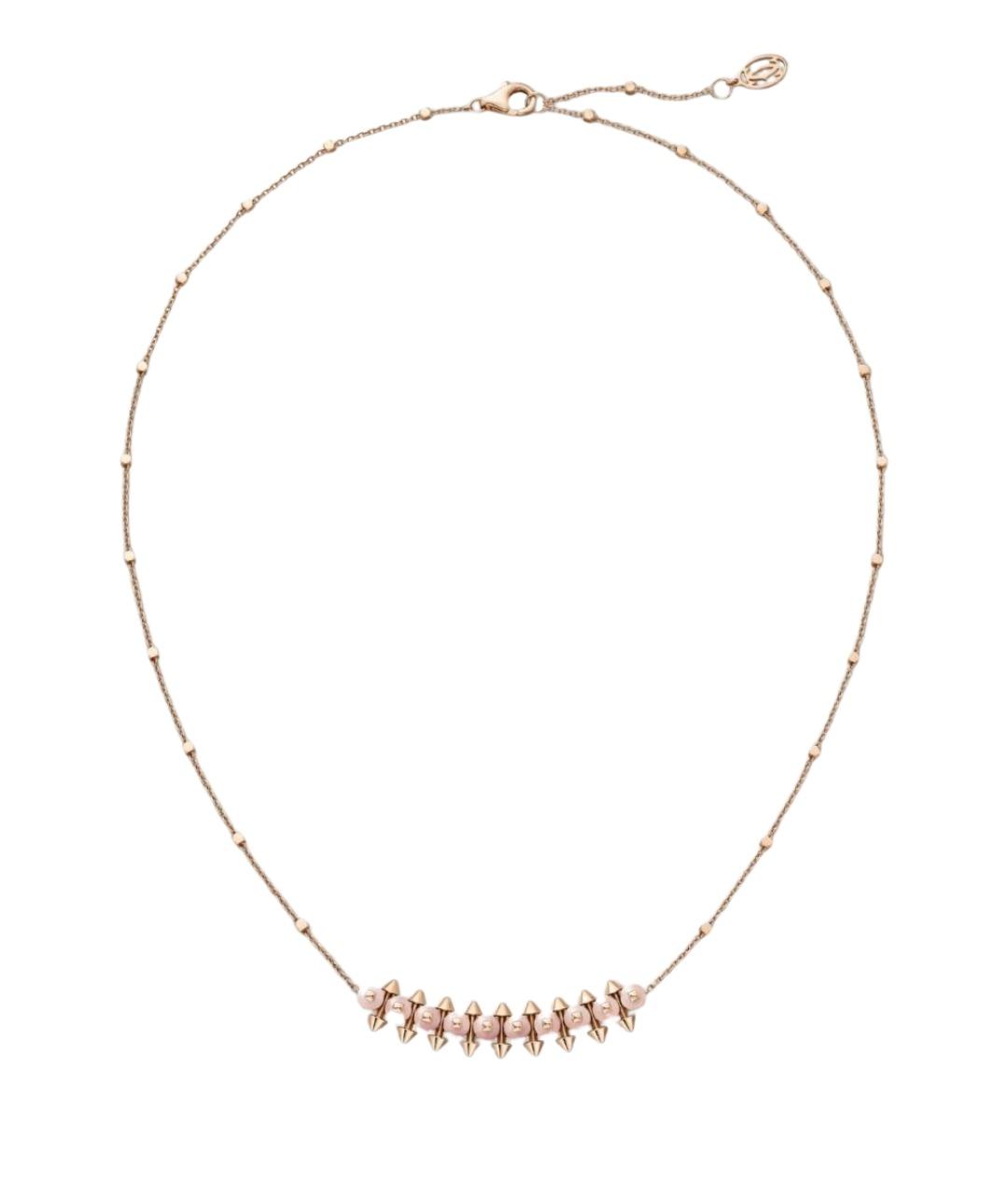 CARTIER Золотое колье из розового золота, фото 1