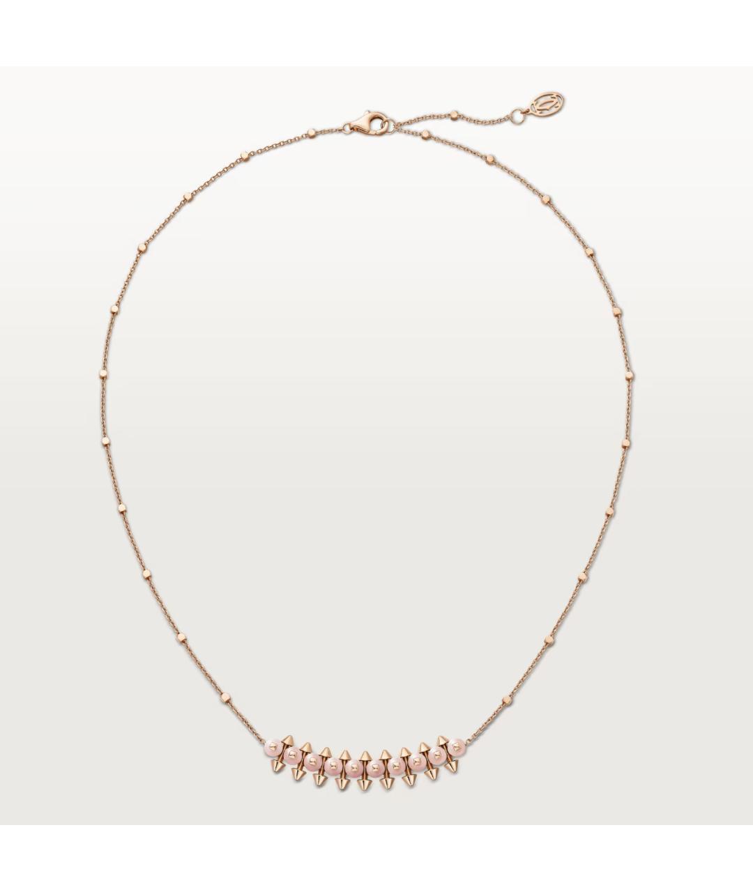 CARTIER Золотое колье из розового золота, фото 5