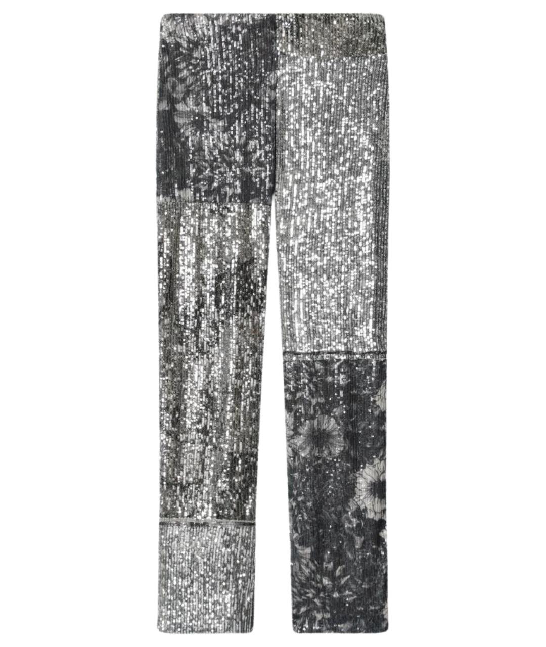 MAISON MARGIELA Мульти полиэстеровые прямые брюки, фото 1