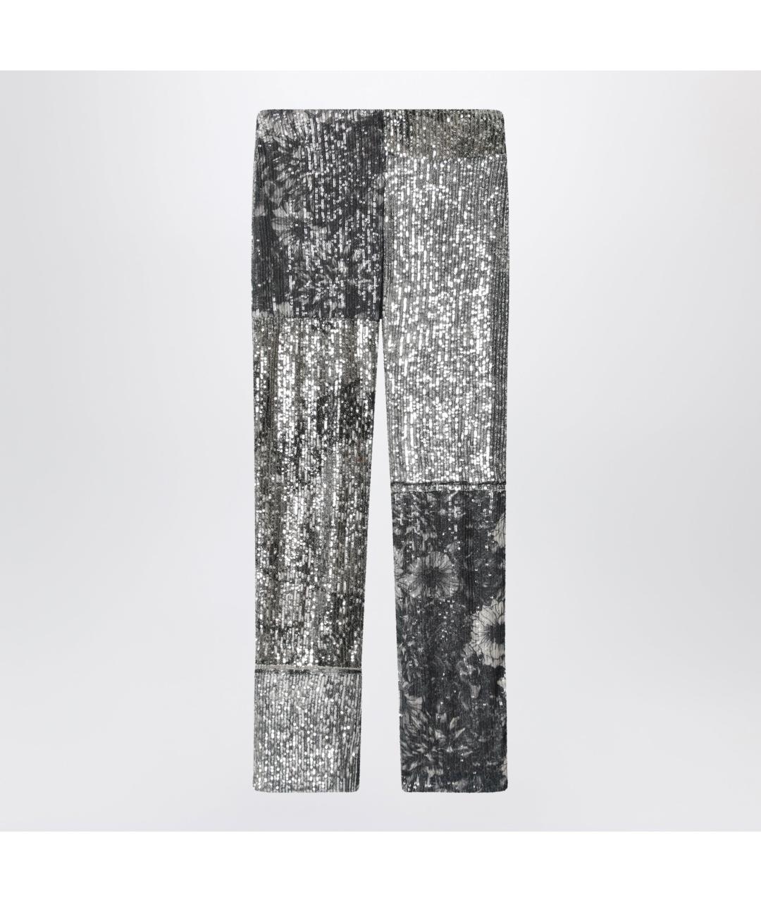 MAISON MARGIELA Мульти полиэстеровые прямые брюки, фото 3