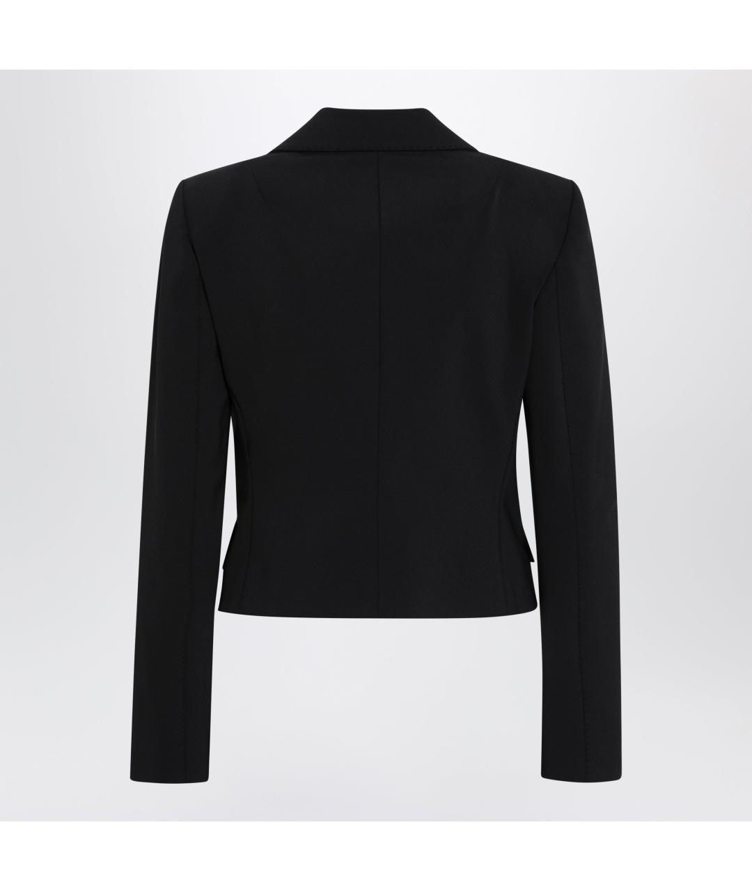 DOLCE&GABBANA Черный полиамидовый жакет/пиджак, фото 2