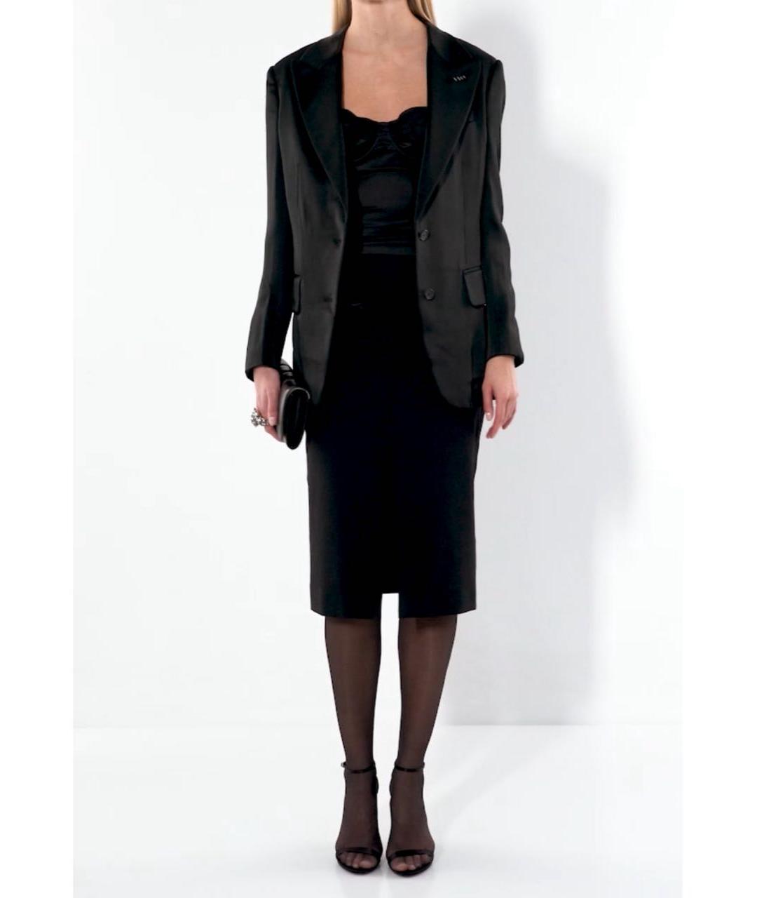 TOM FORD Черный костюм с брюками, фото 4