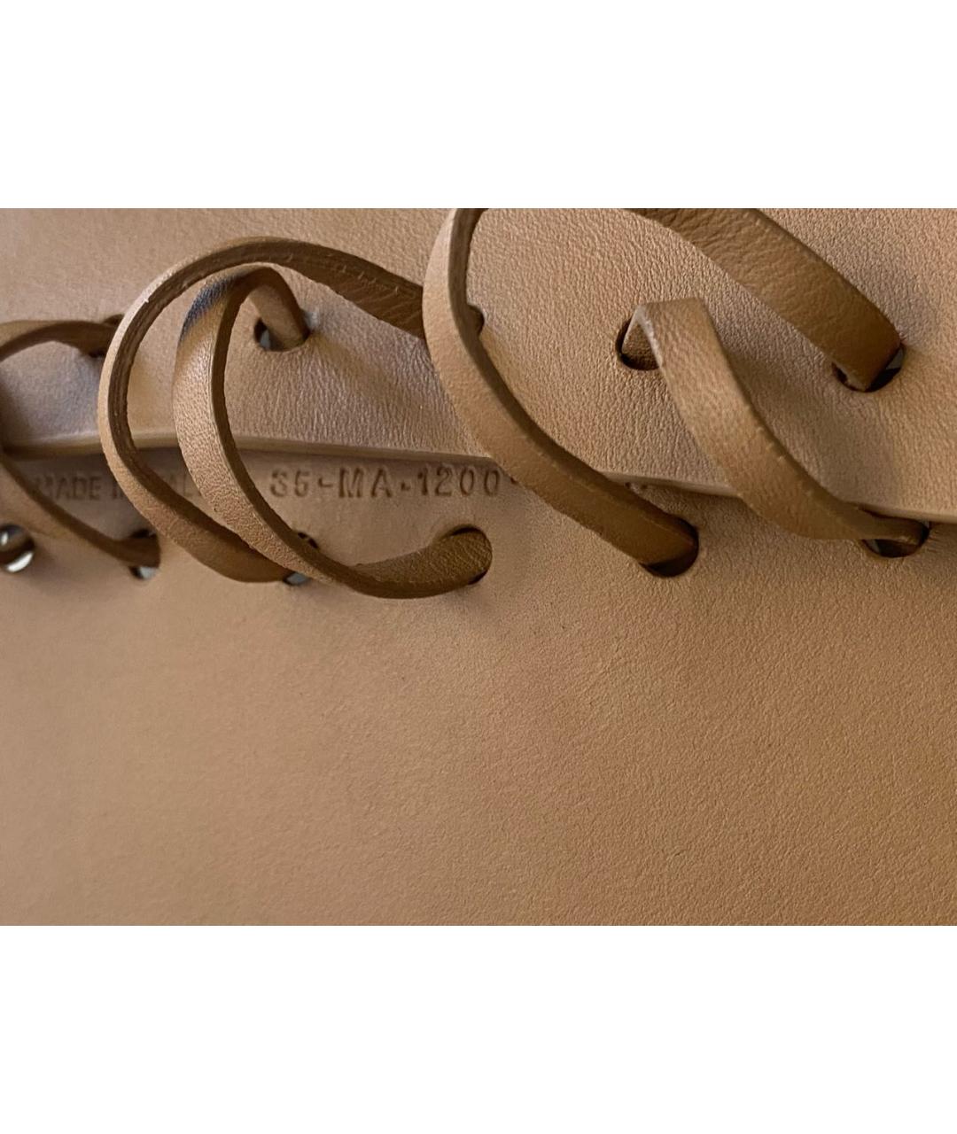 CHRISTIAN DIOR Коричневый кожаный ремень, фото 8