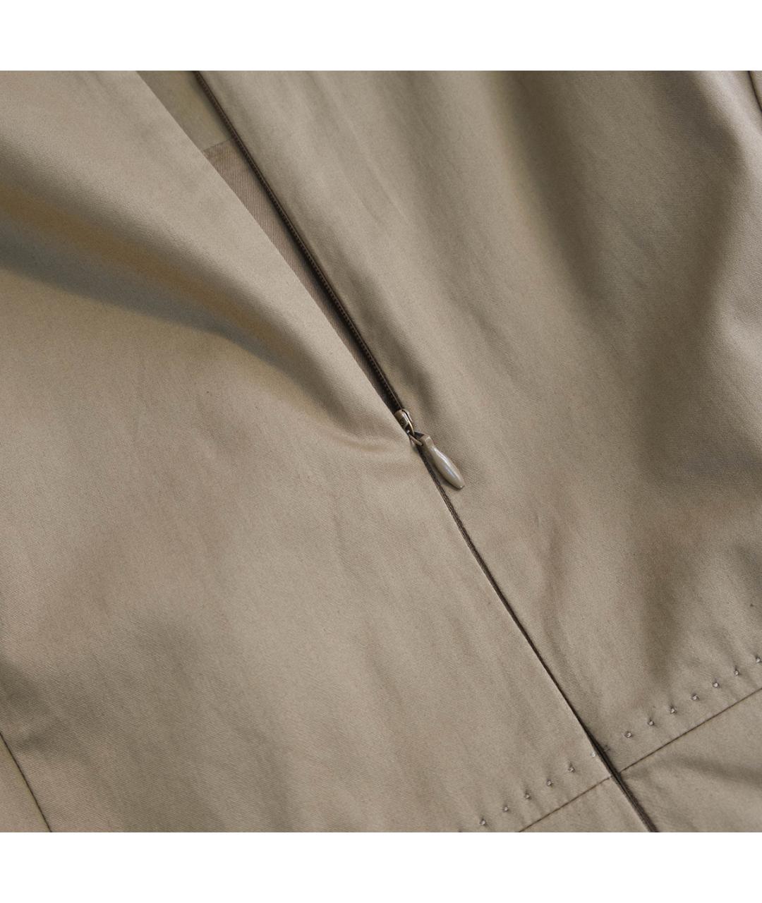 RED VALENTINO Бежевое хлопковое повседневное платье, фото 5