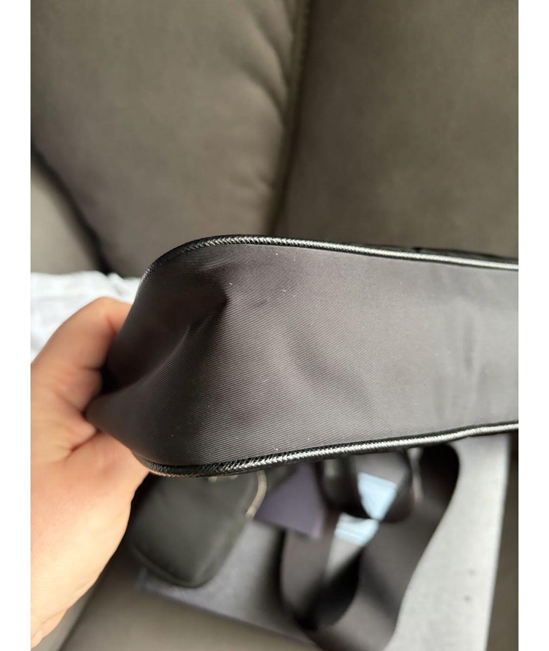 PRADA Черная сумка через плечо, фото 5