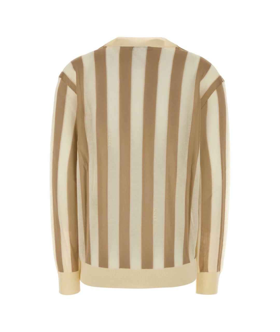 FENDI Мульти шелковый джемпер / свитер, фото 2