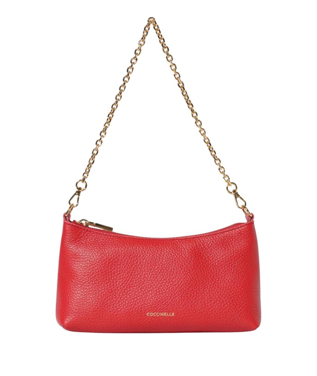 COCCINELLE Красная сумка через плечо, фото 1