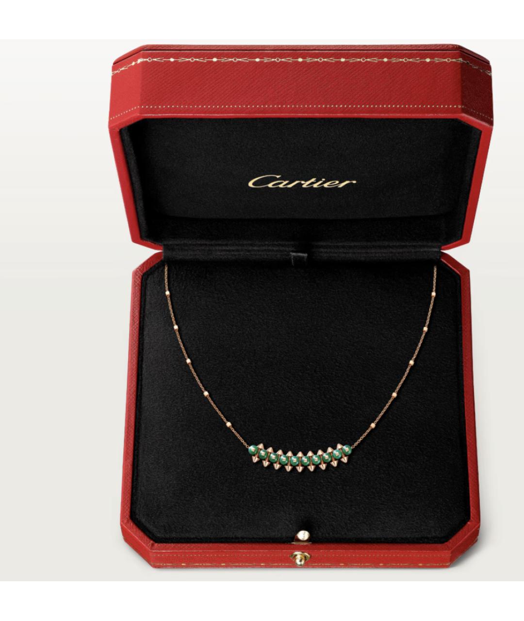 CARTIER Золотое колье из розового золота, фото 2