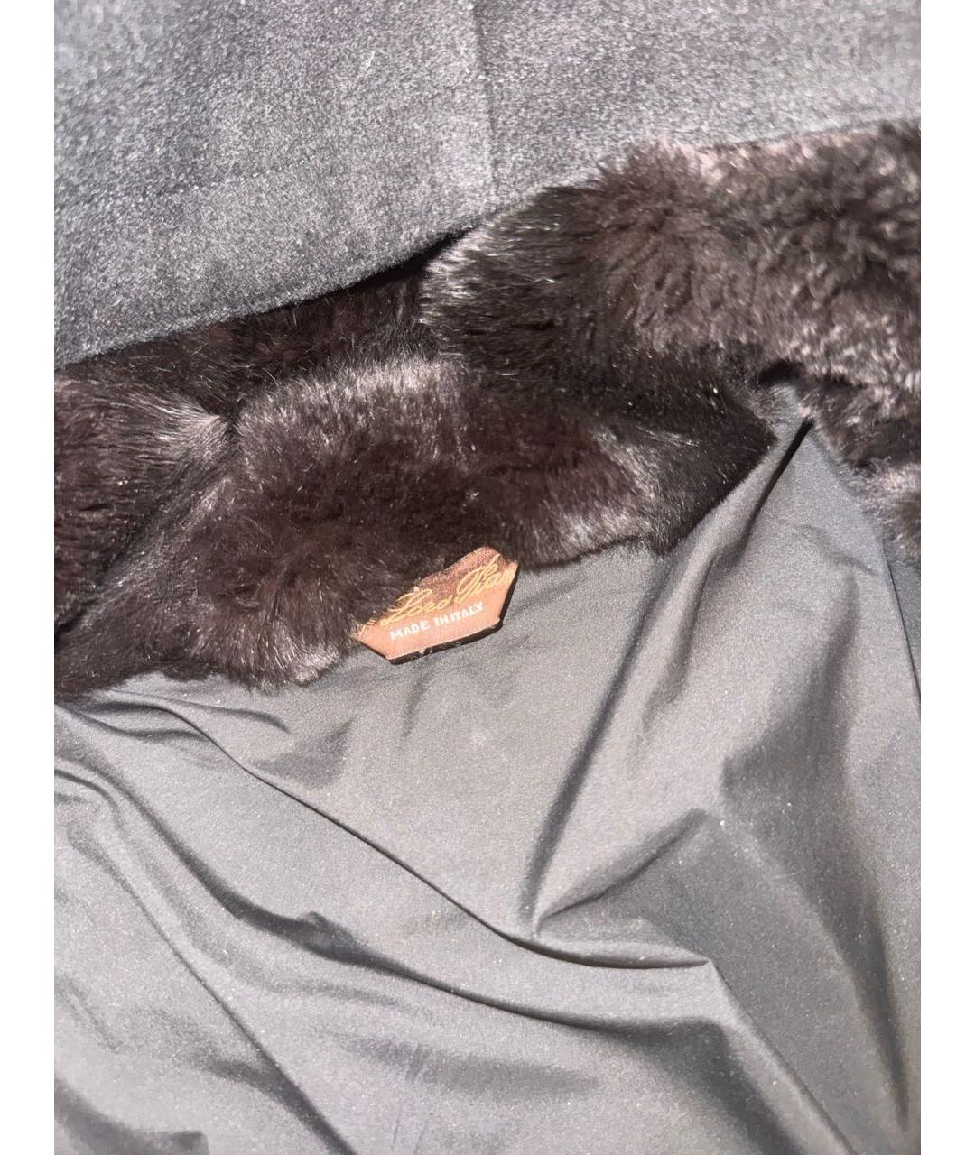 LORO PIANA Черный кашемировый пуховик, фото 3