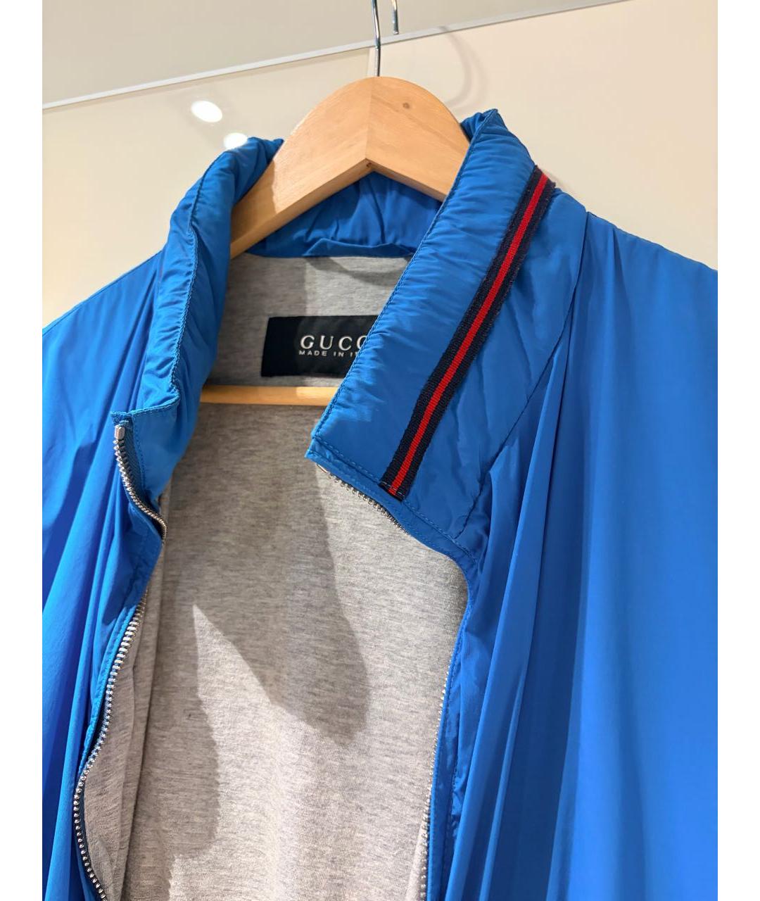 GUCCI Бирюзовая куртка, фото 2