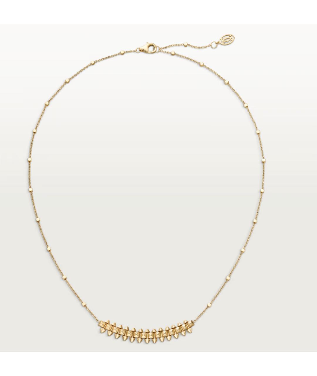 CARTIER Золотое колье из желтого золота, фото 5