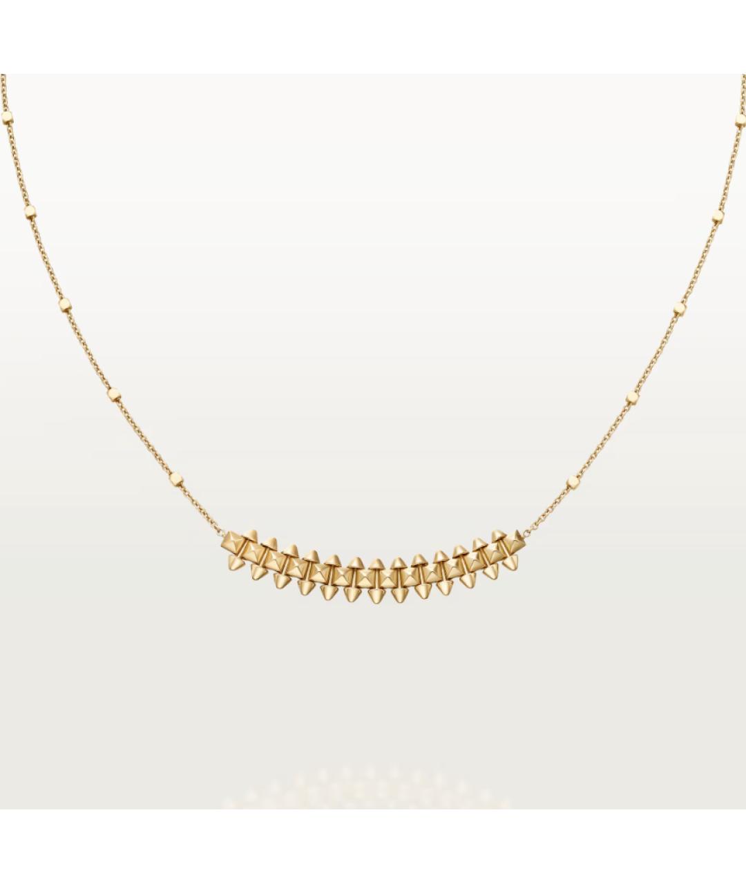 CARTIER Золотое колье из желтого золота, фото 3