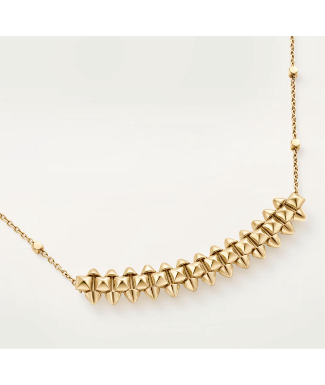 CARTIER Золотое колье из желтого золота, фото 4