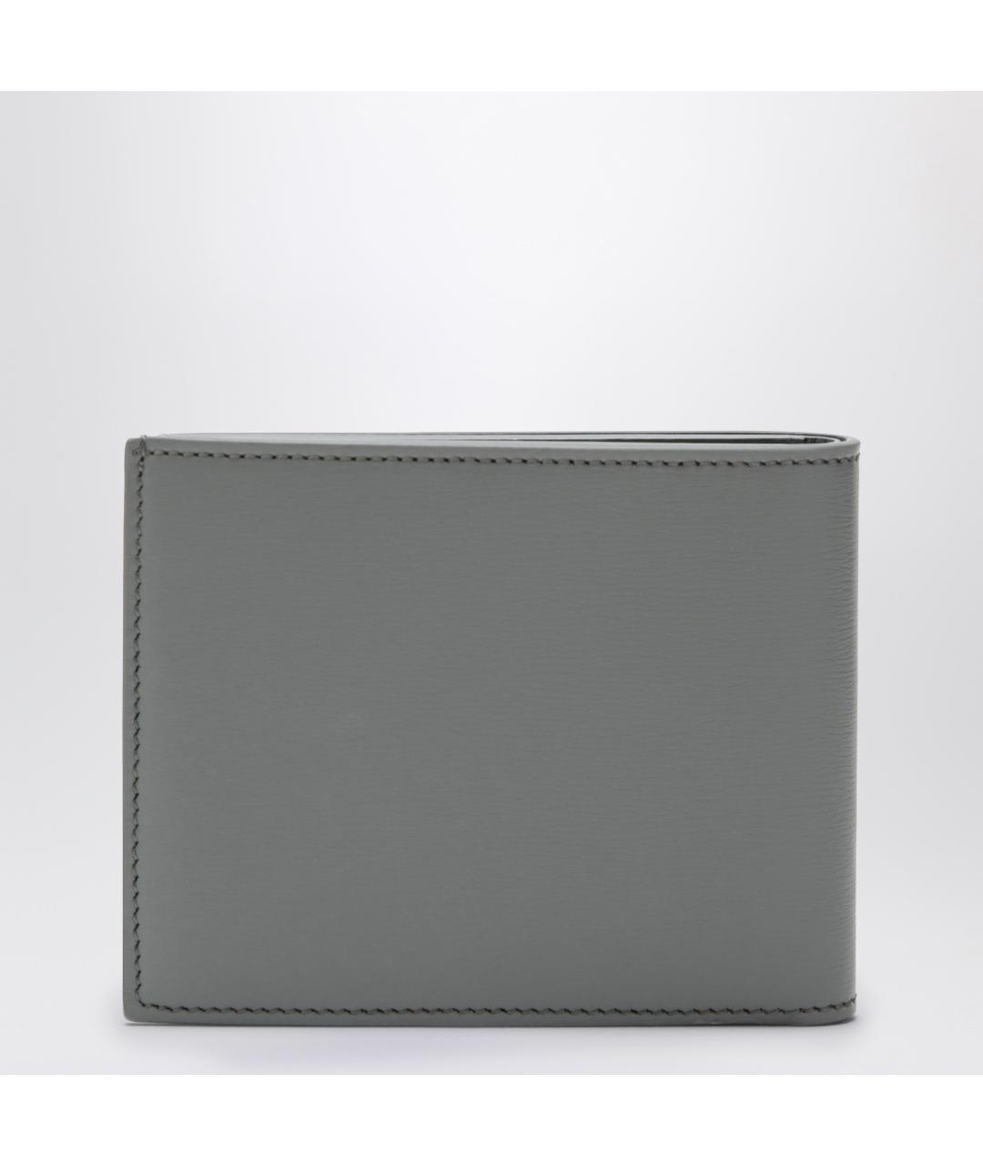 FENDI Серый кожаный кошелек, фото 2