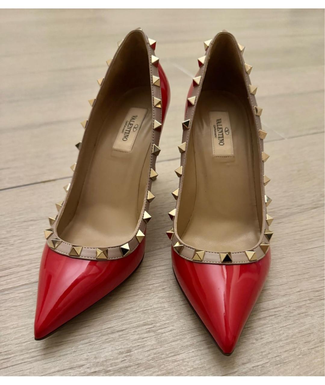 VALENTINO Красные туфли из лакированной кожи, фото 2