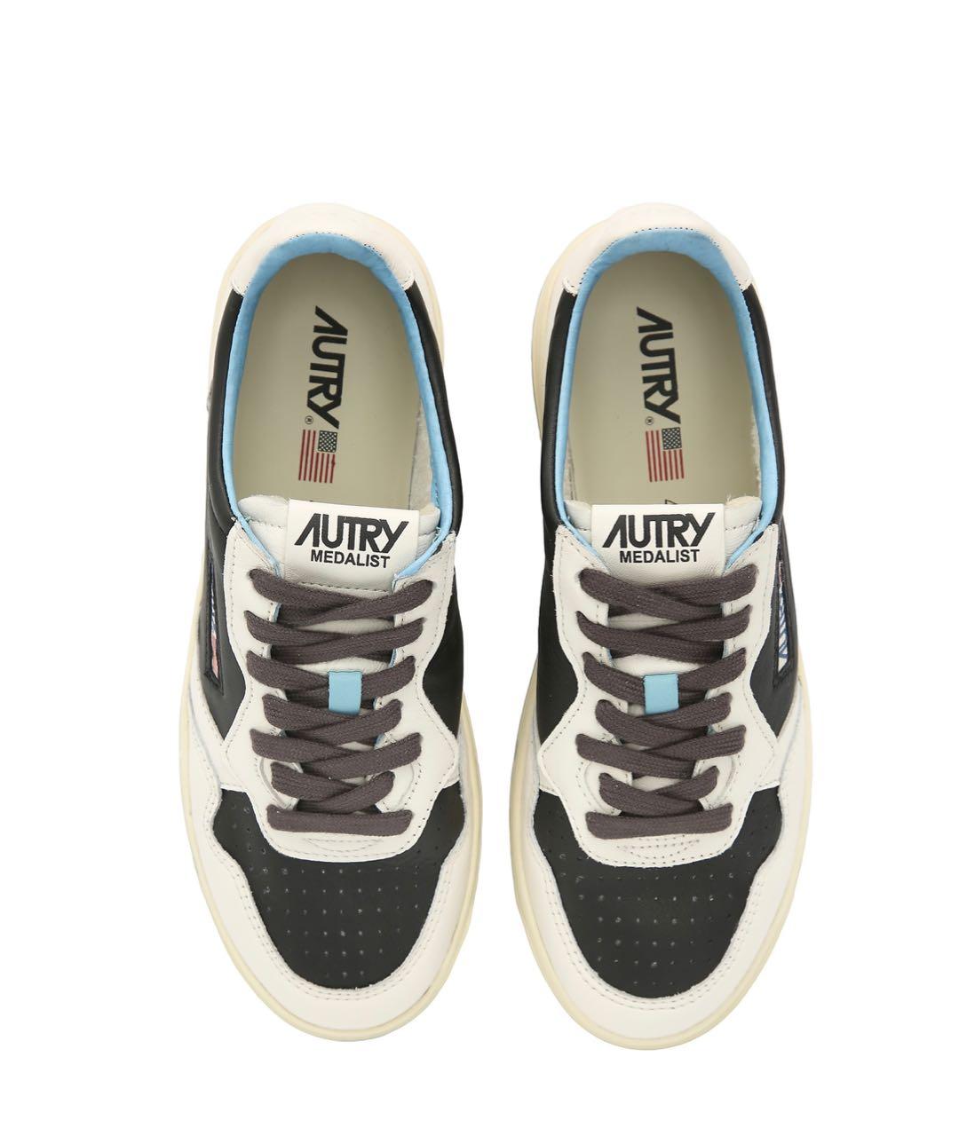 AUTRY Мульти кожаные низкие кроссовки / кеды, фото 2