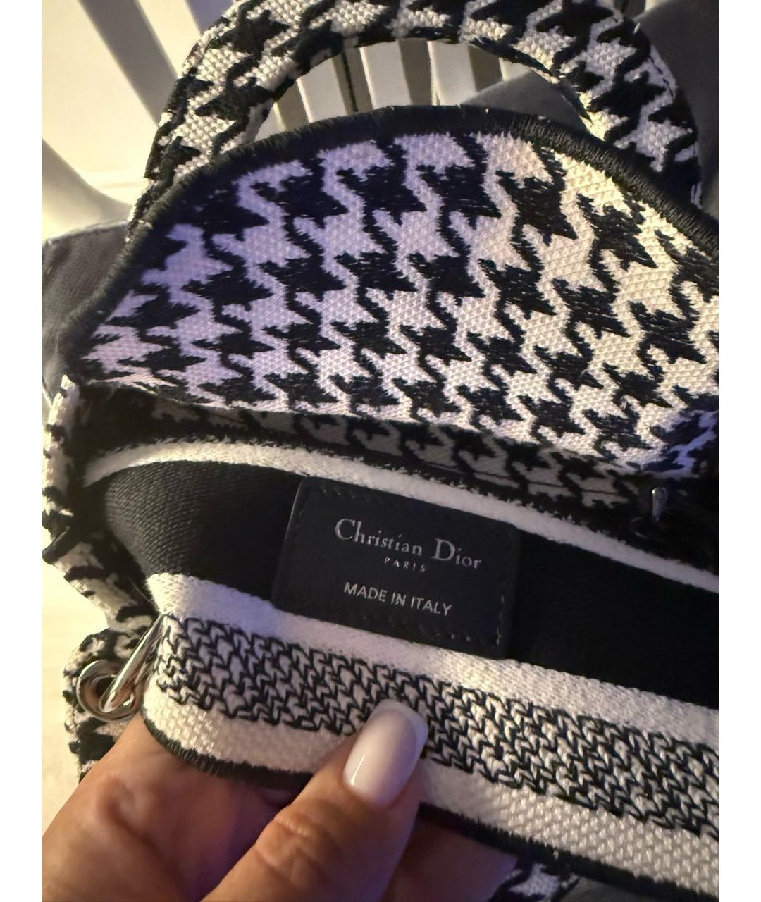 CHRISTIAN DIOR Черная сумка через плечо, фото 4