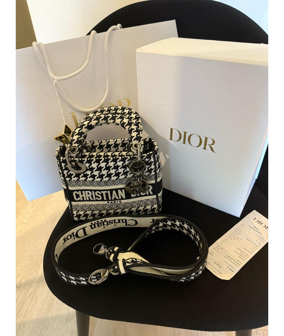 CHRISTIAN DIOR Черная сумка через плечо, фото 6