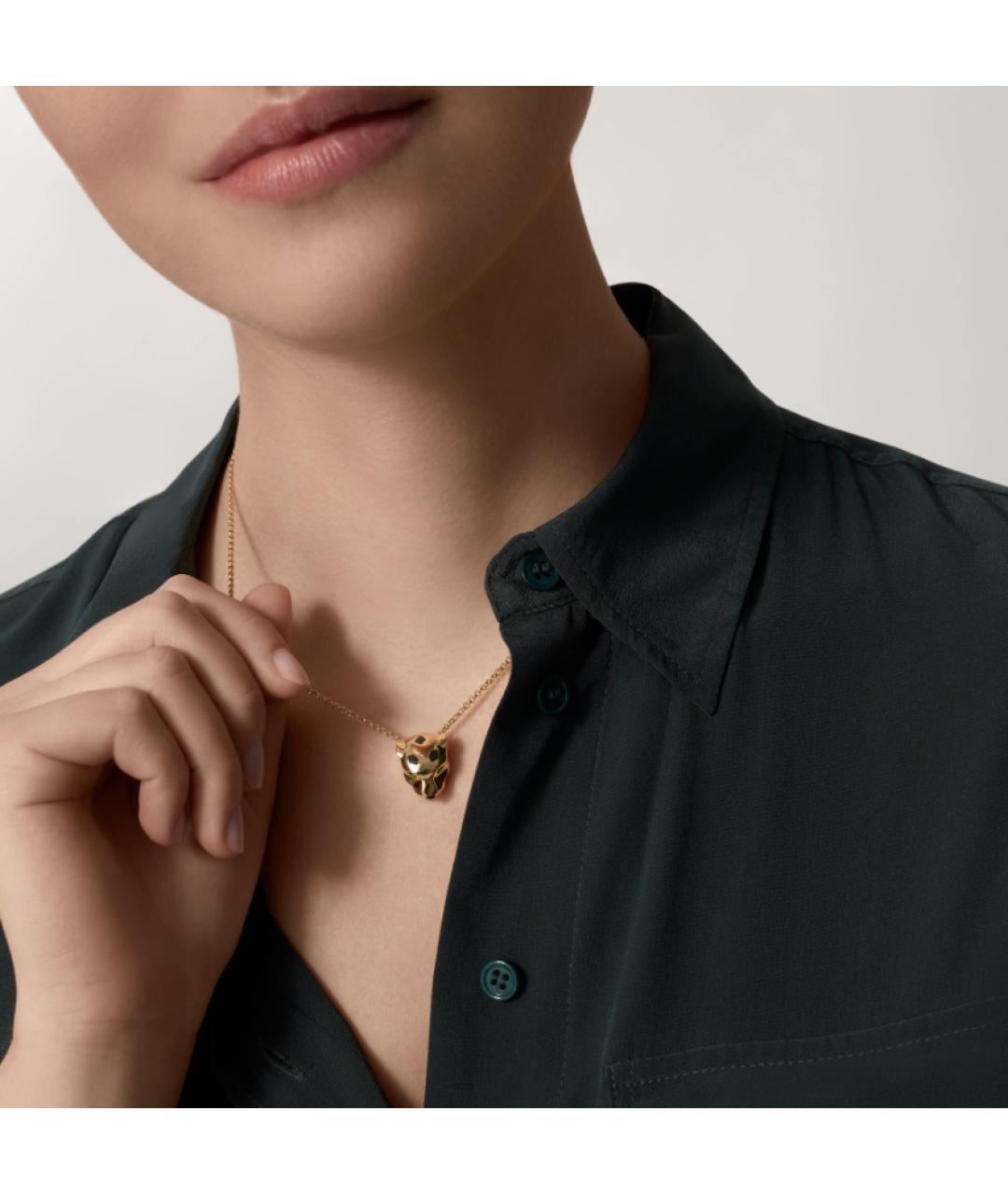 CARTIER Золотое колье из желтого золота, фото 2