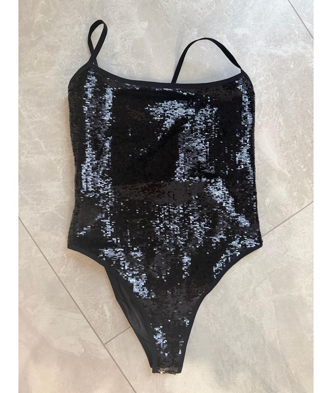 WOLFORD Черное полиамидовое боди, фото 6