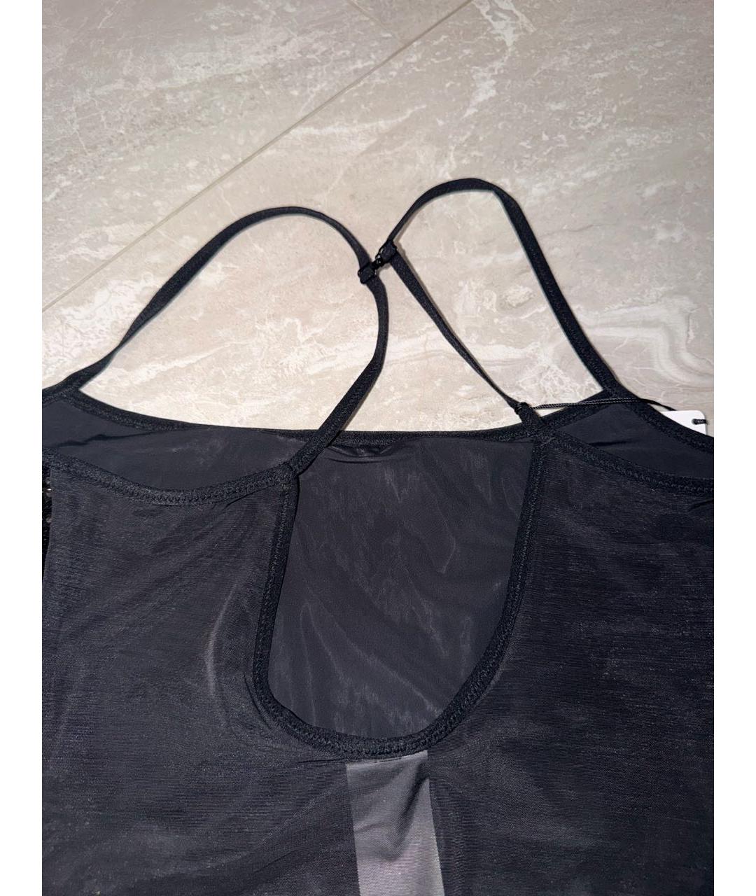 WOLFORD Черное полиамидовое боди, фото 4