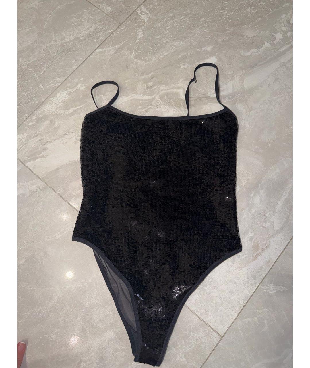 WOLFORD Черное полиамидовое боди, фото 5