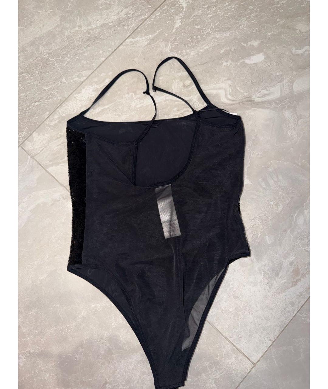 WOLFORD Черное полиамидовое боди, фото 2