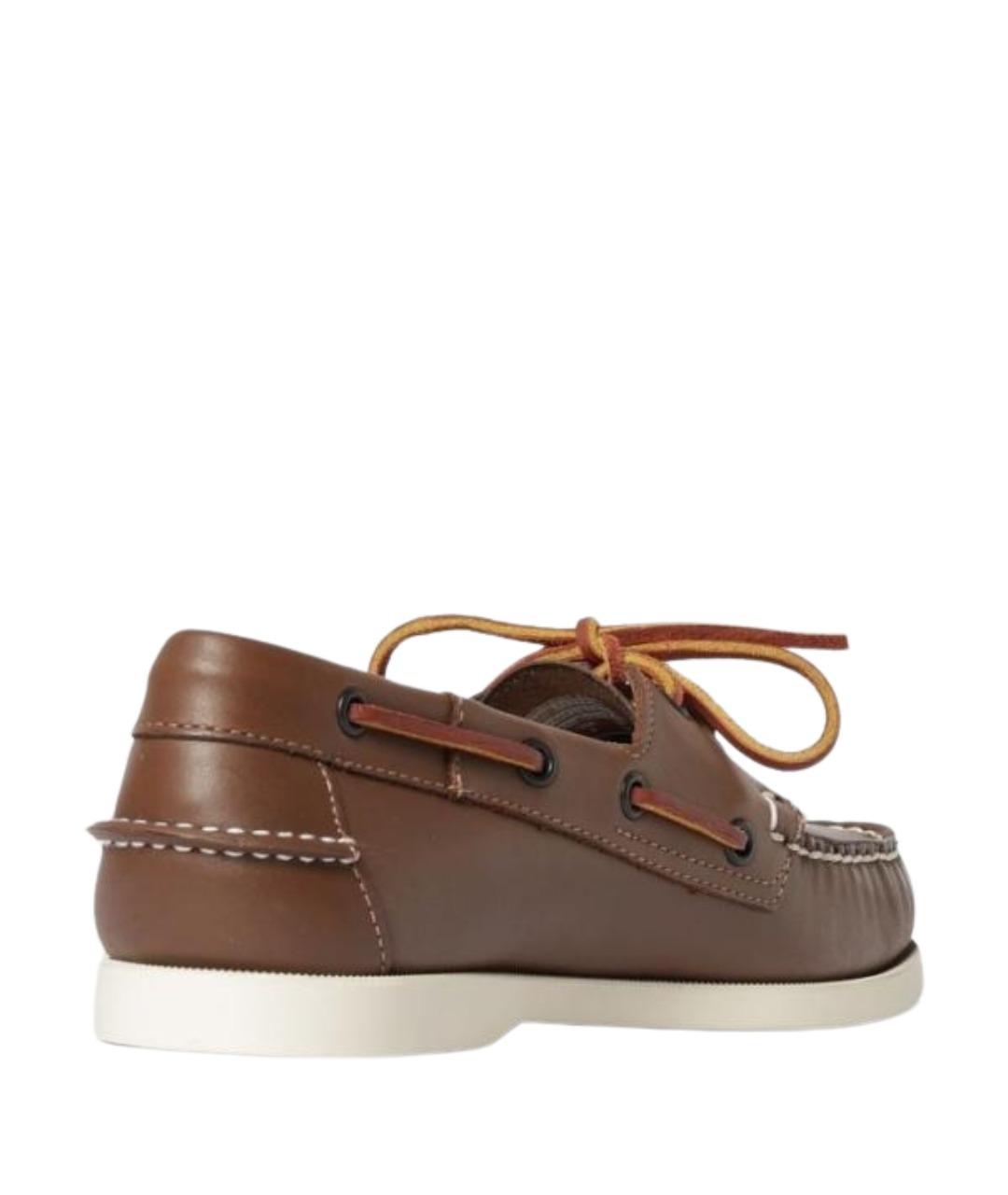 SEBAGO Коричневые кожаные лоферы, фото 3