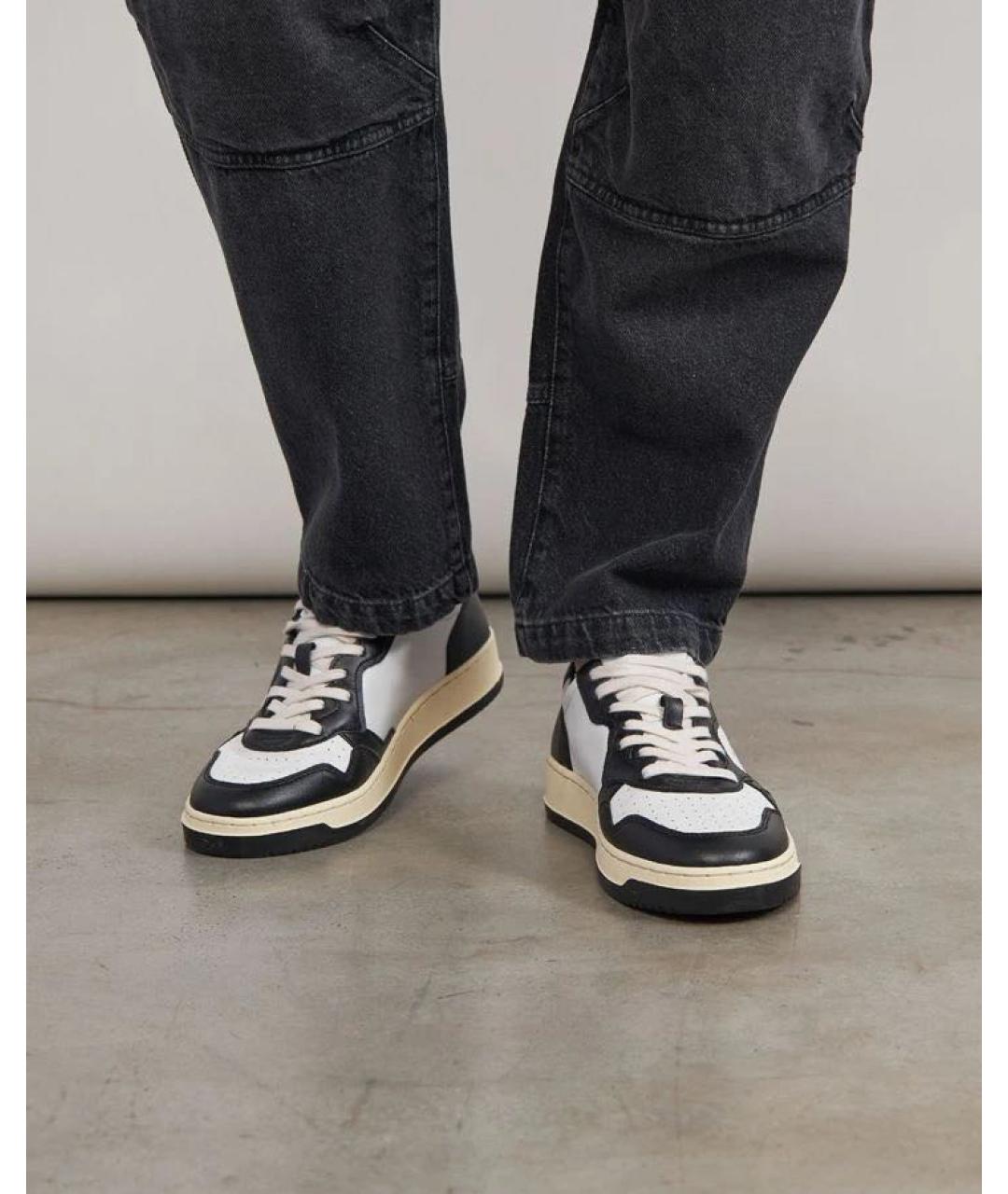 AUTRY Мульти кожаные низкие кроссовки / кеды, фото 4