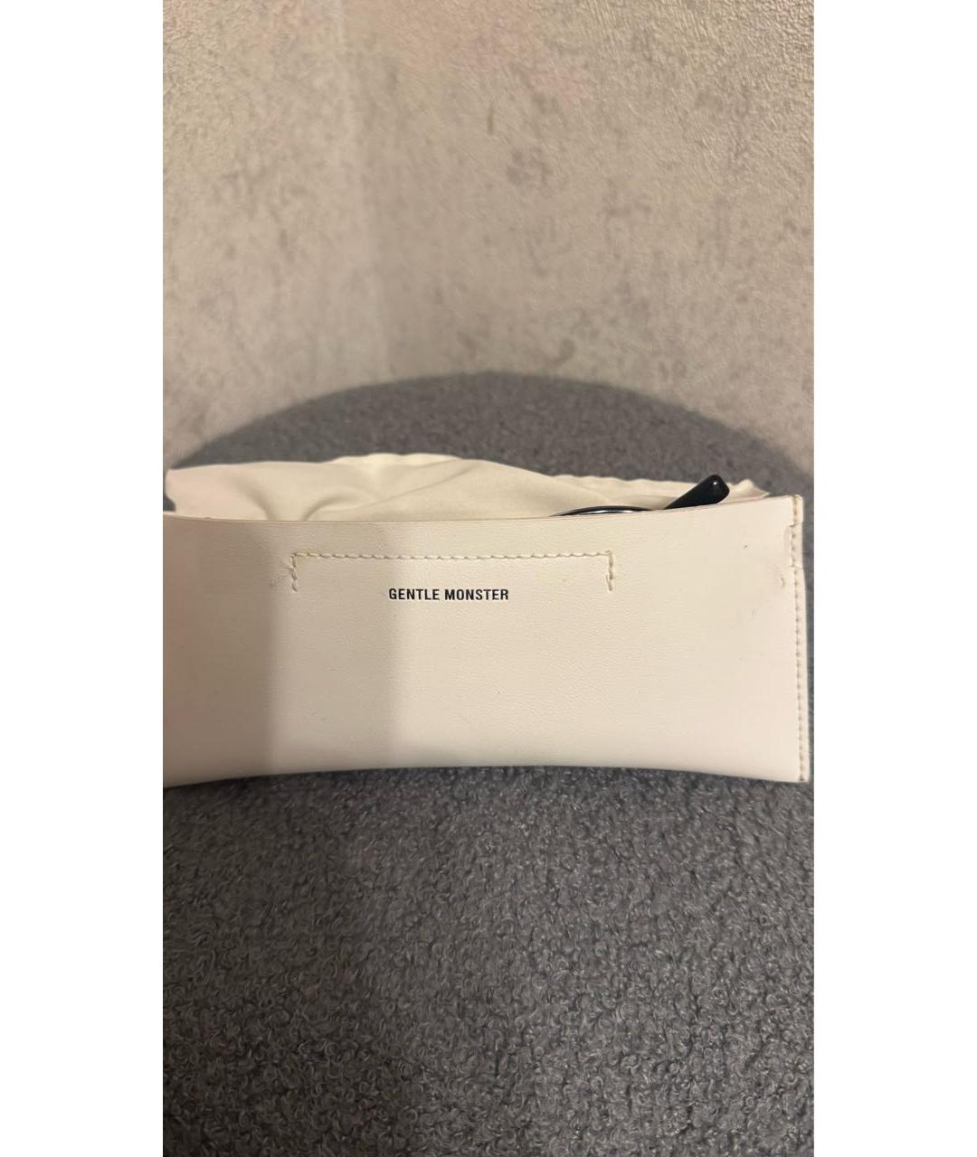 GENTLE MONSTER Черные пластиковые солнцезащитные очки, фото 4