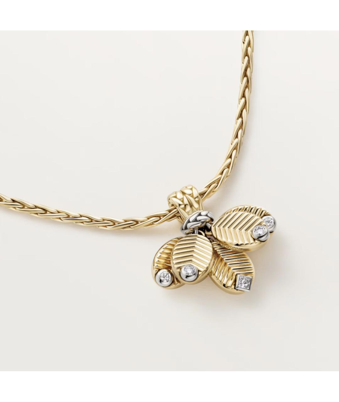 CARTIER Золотое колье из желтого золота, фото 3