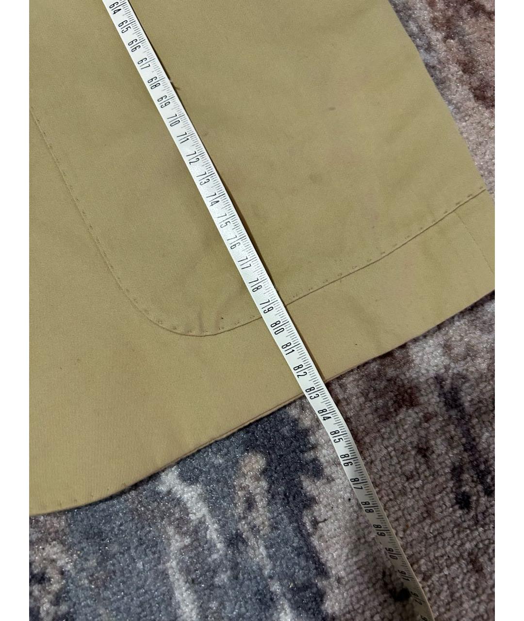 POLO RALPH LAUREN Бежевый хлопковый пиджак, фото 7