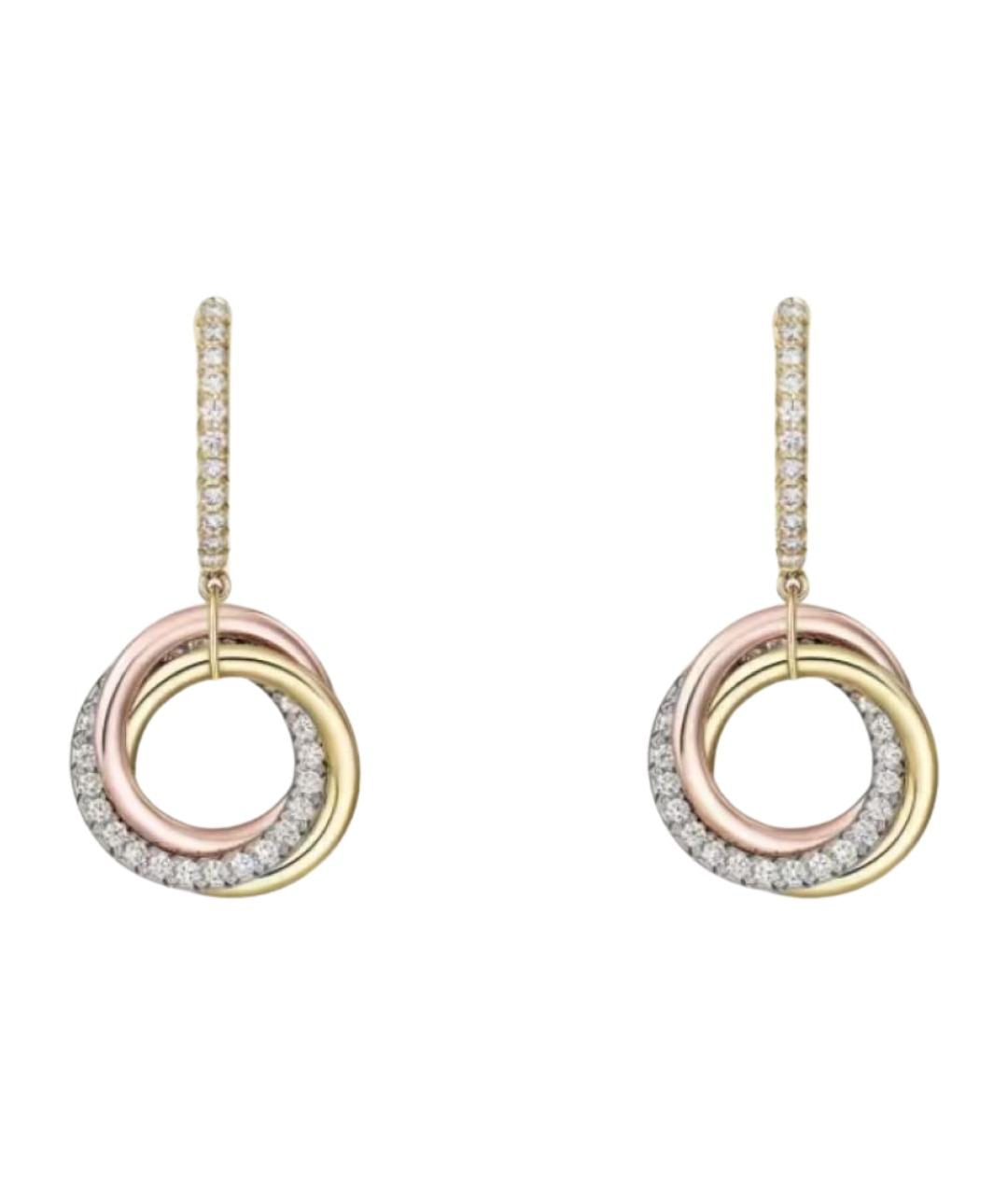 CARTIER Мульти серьги из желтого золота, фото 1