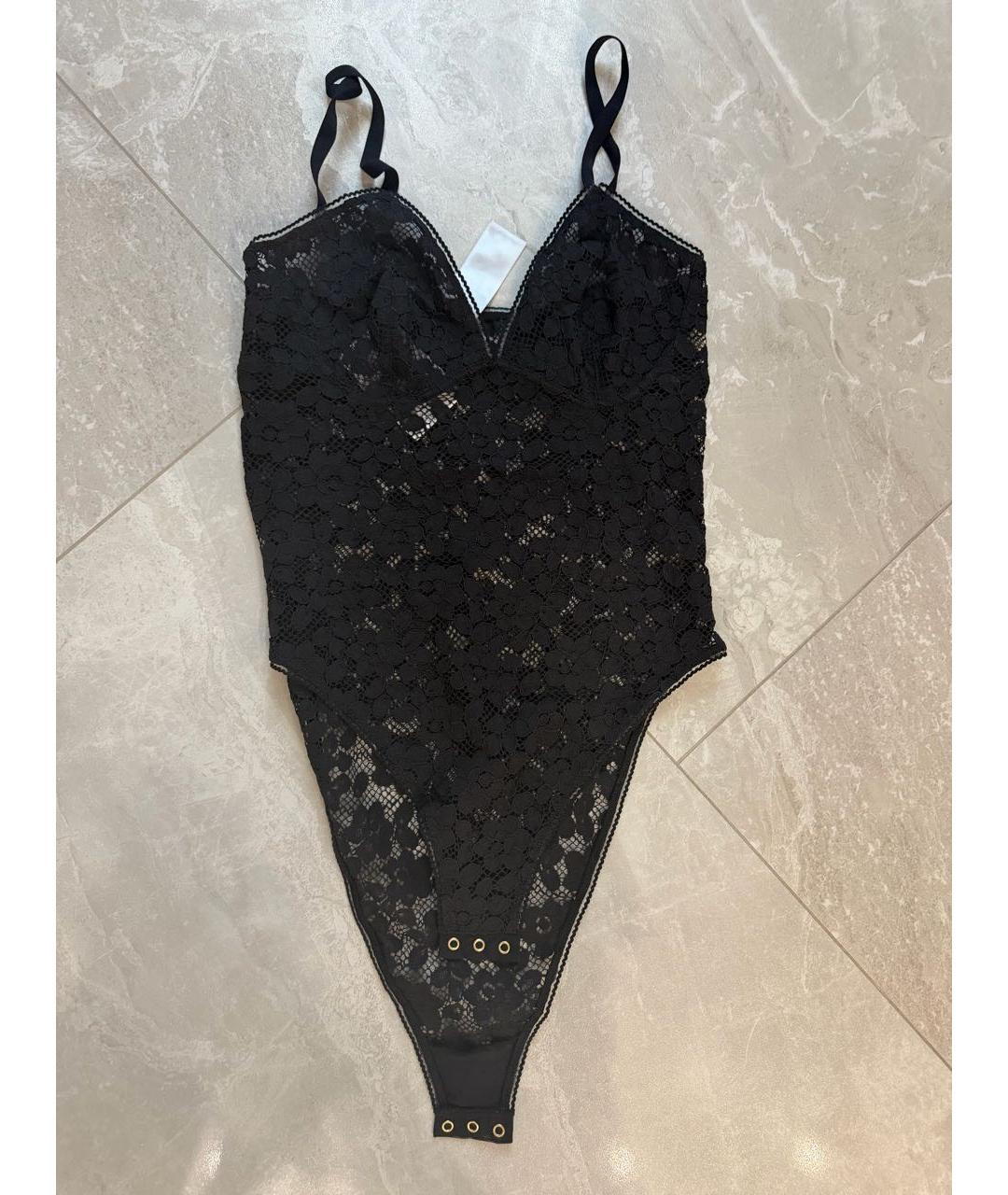 WOLFORD Черное полиамидовое боди, фото 5