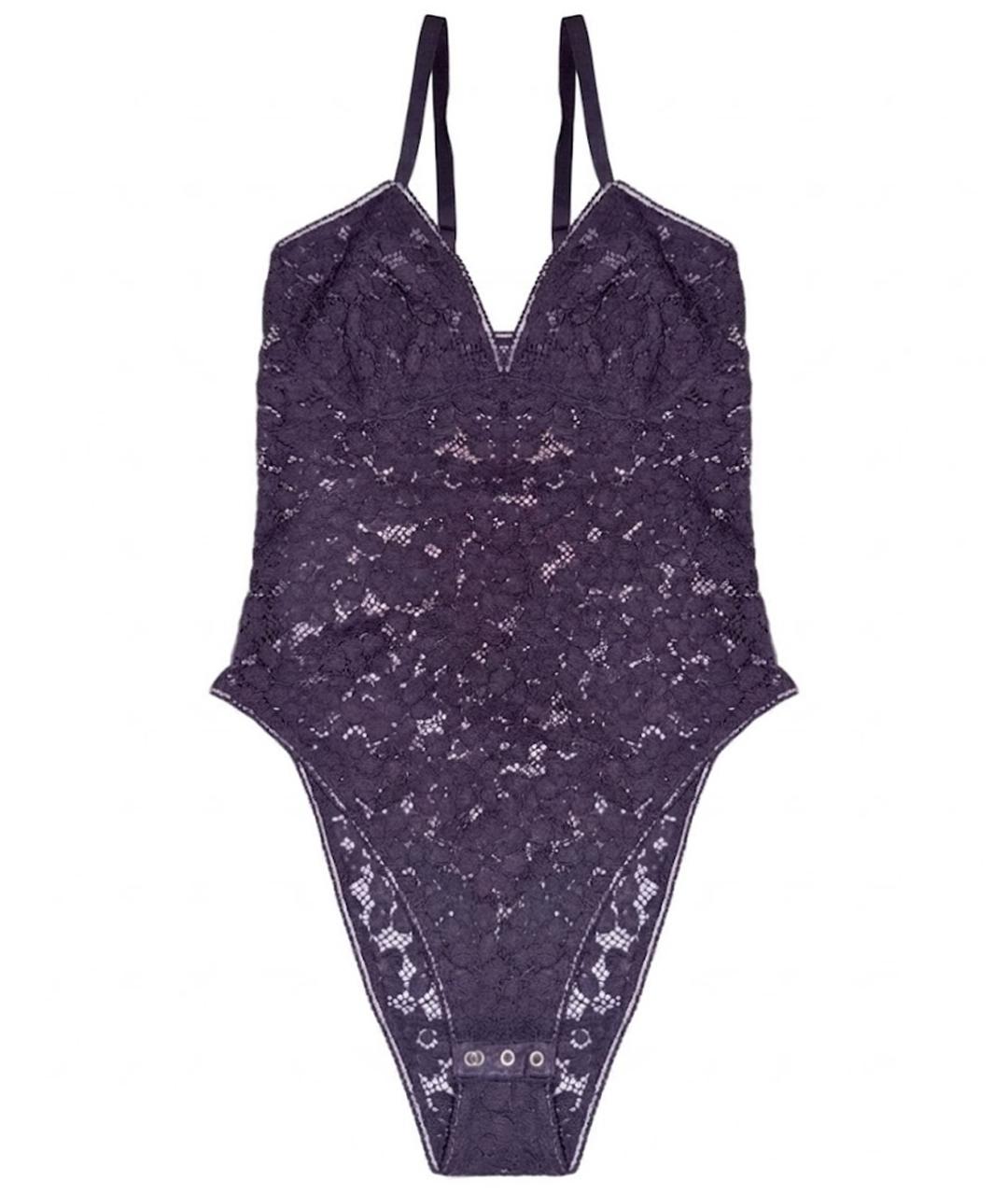 WOLFORD Черное полиамидовое боди, фото 1