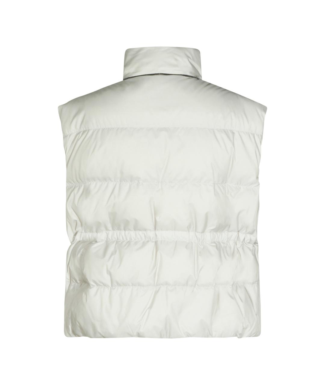 BRUNELLO CUCINELLI Серый полиэстеровый жилет, фото 2
