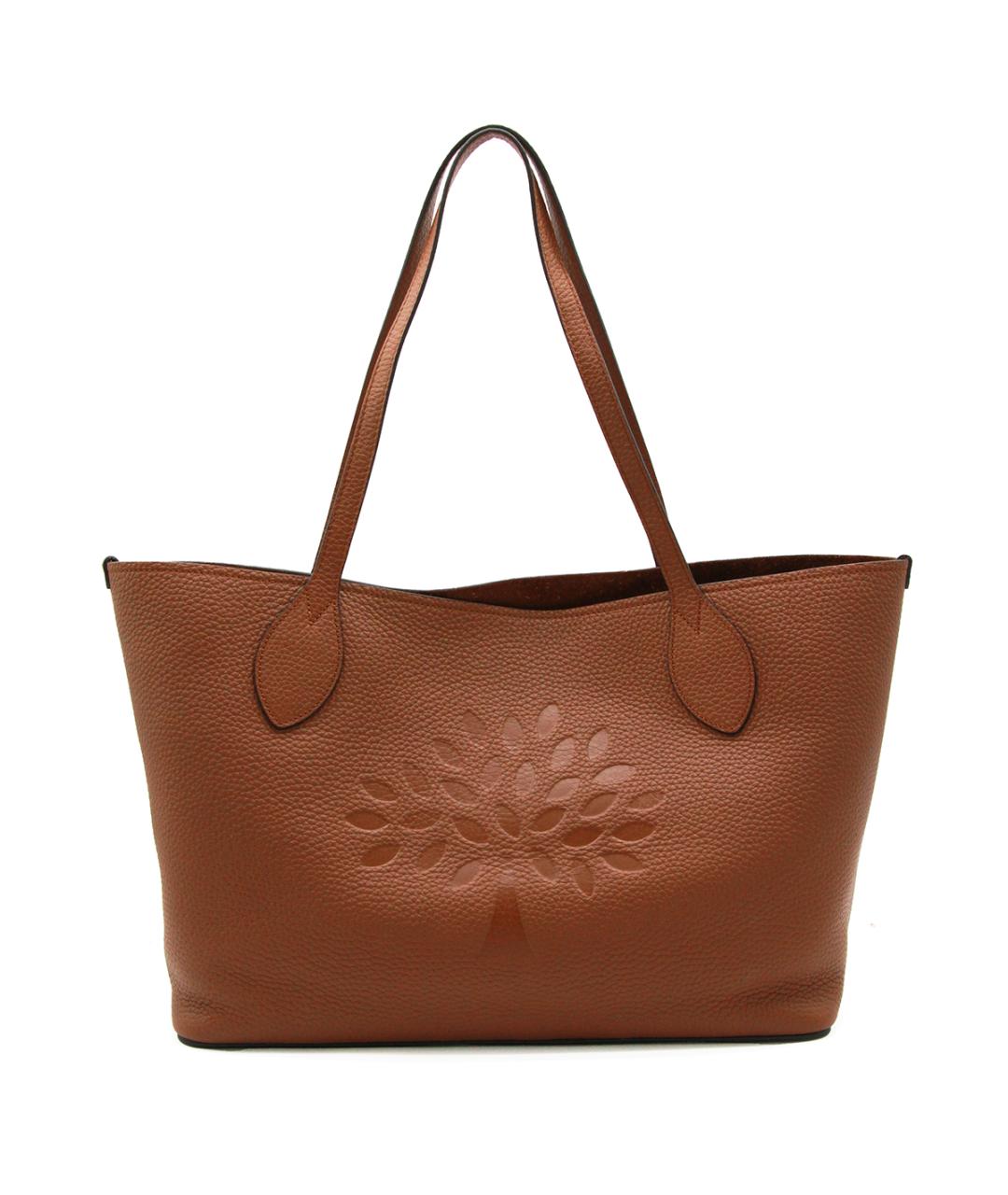 MULBERRY Коричневая кожаная сумка тоут, фото 1