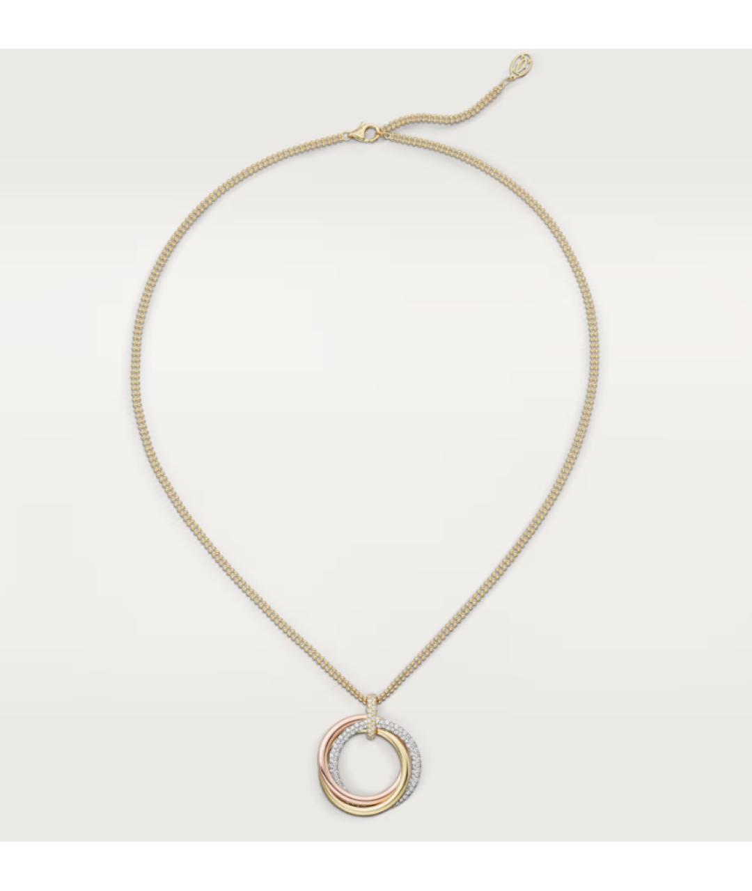 CARTIER Мульти колье из желтого золота, фото 5