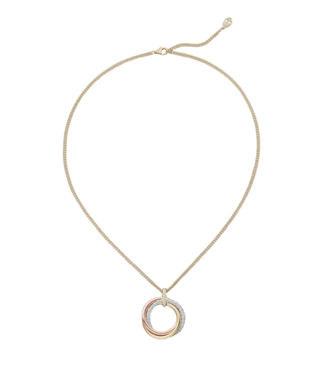 CARTIER Мульти колье из желтого золота, фото 1