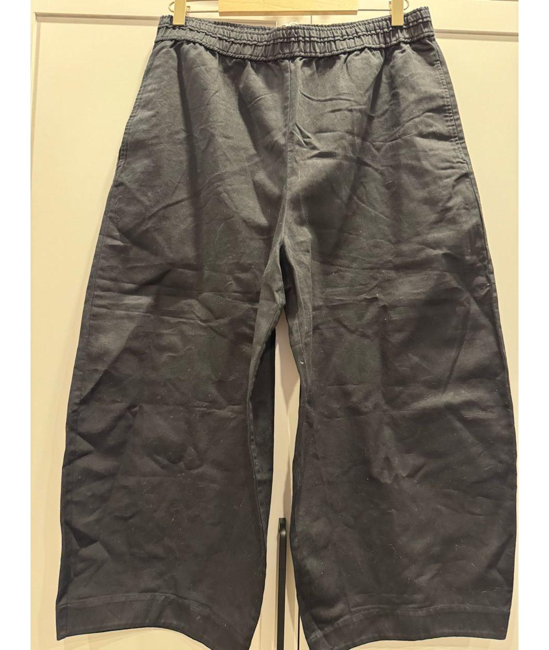 COS Черные хлопковые кюлоты, фото 4