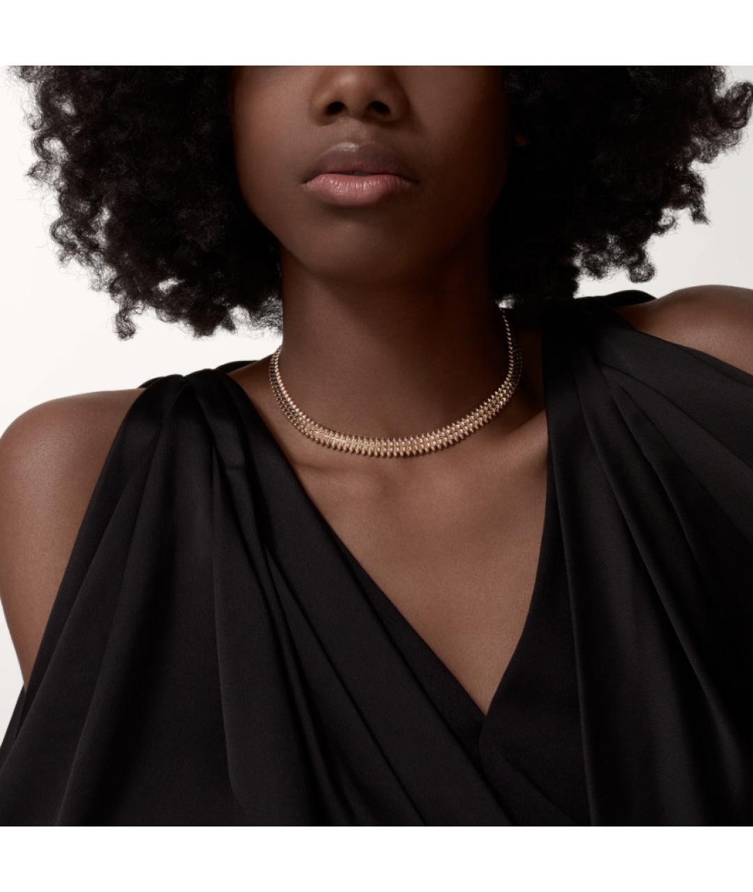 CARTIER Золотое колье из розового золота, фото 4
