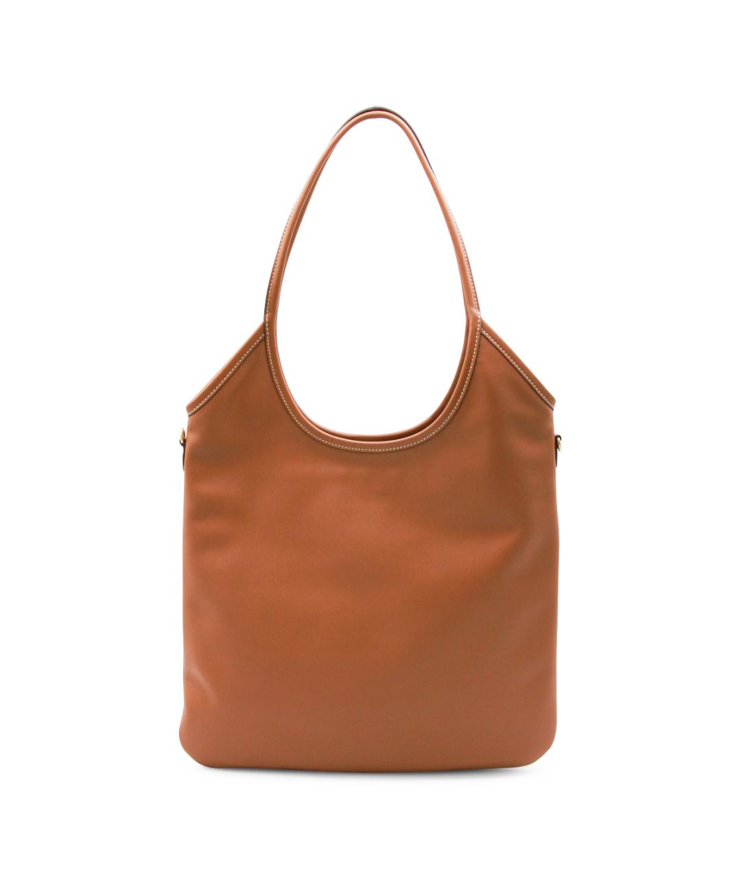 MIU MIU Коричневая кожаная сумка тоут, фото 3