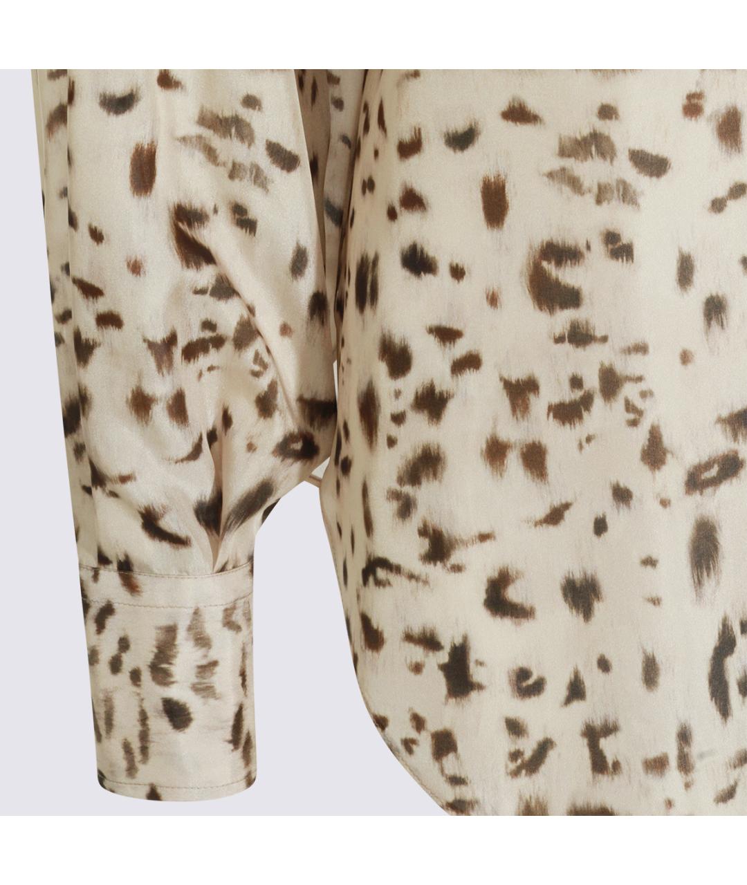 BRUNELLO CUCINELLI Мульти шелковая рубашка, фото 4