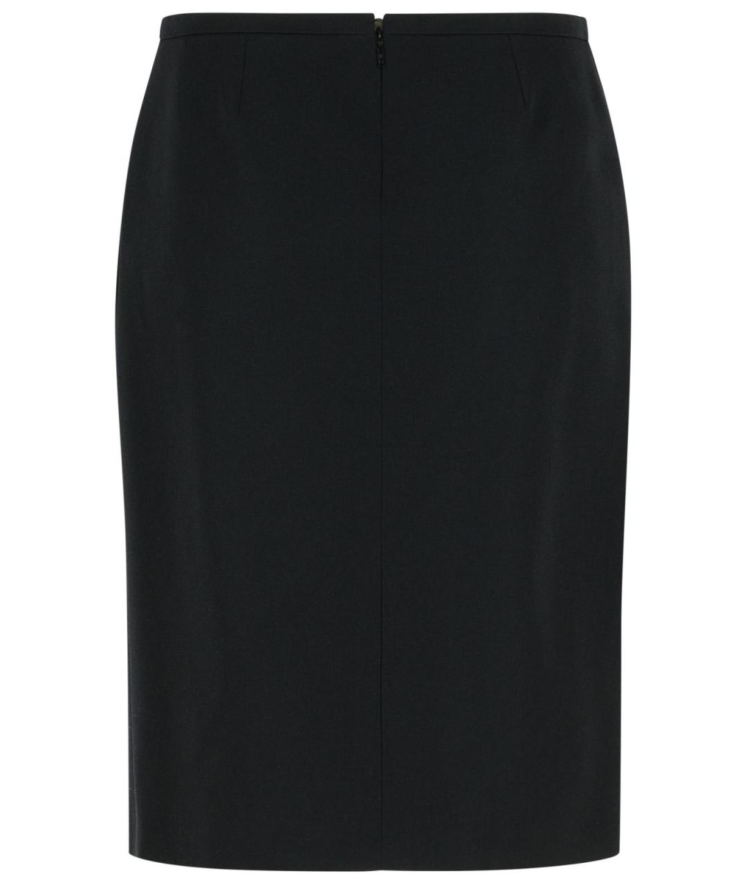 VERSACE Черная юбка миди, фото 3