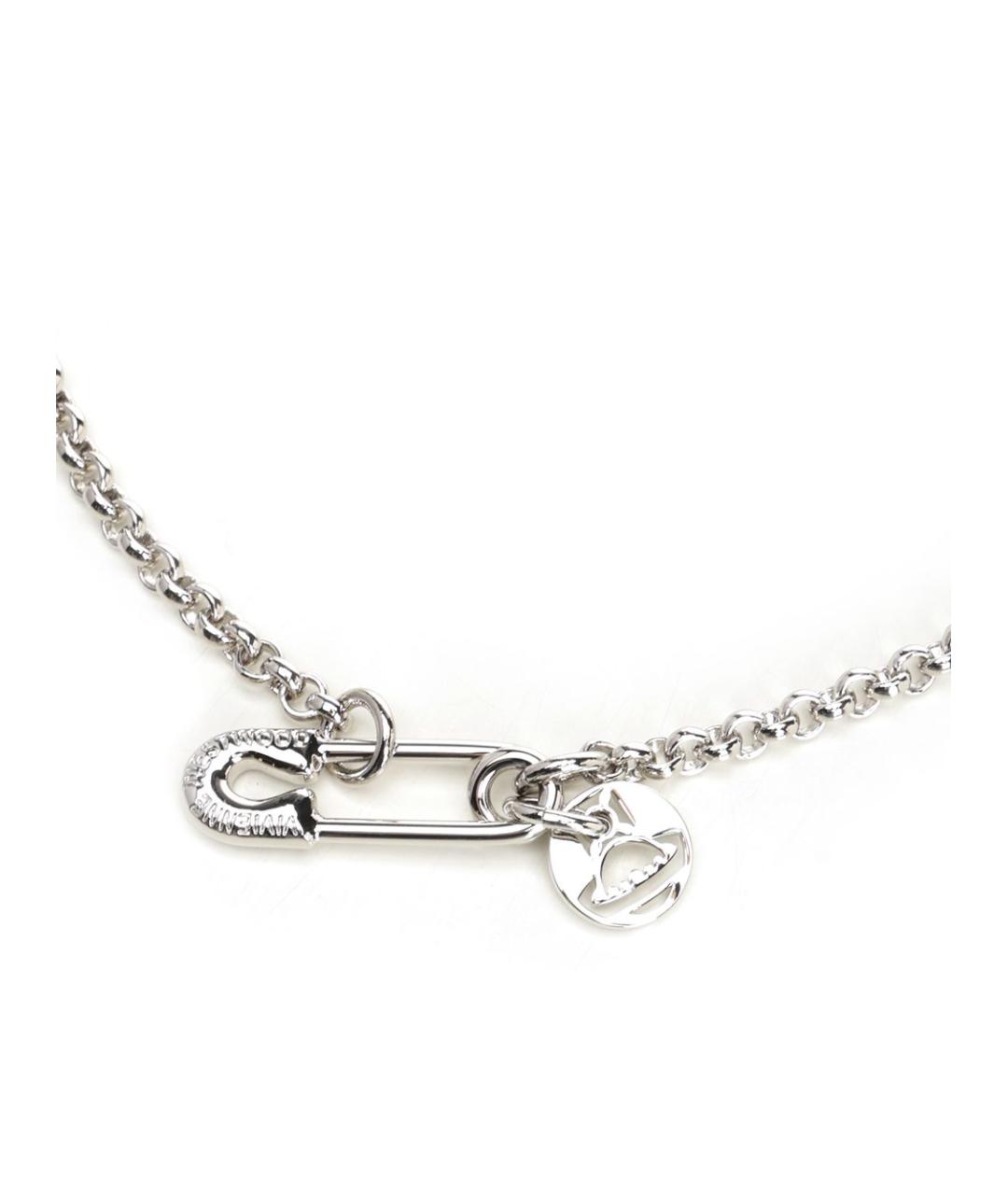 VIVIENNE WESTWOOD Серебряная металлическая подвеска, фото 2