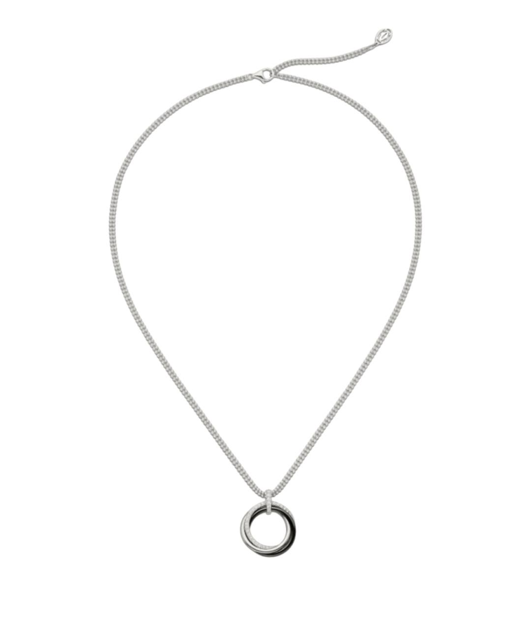 CARTIER Мульти колье из белого золота, фото 1