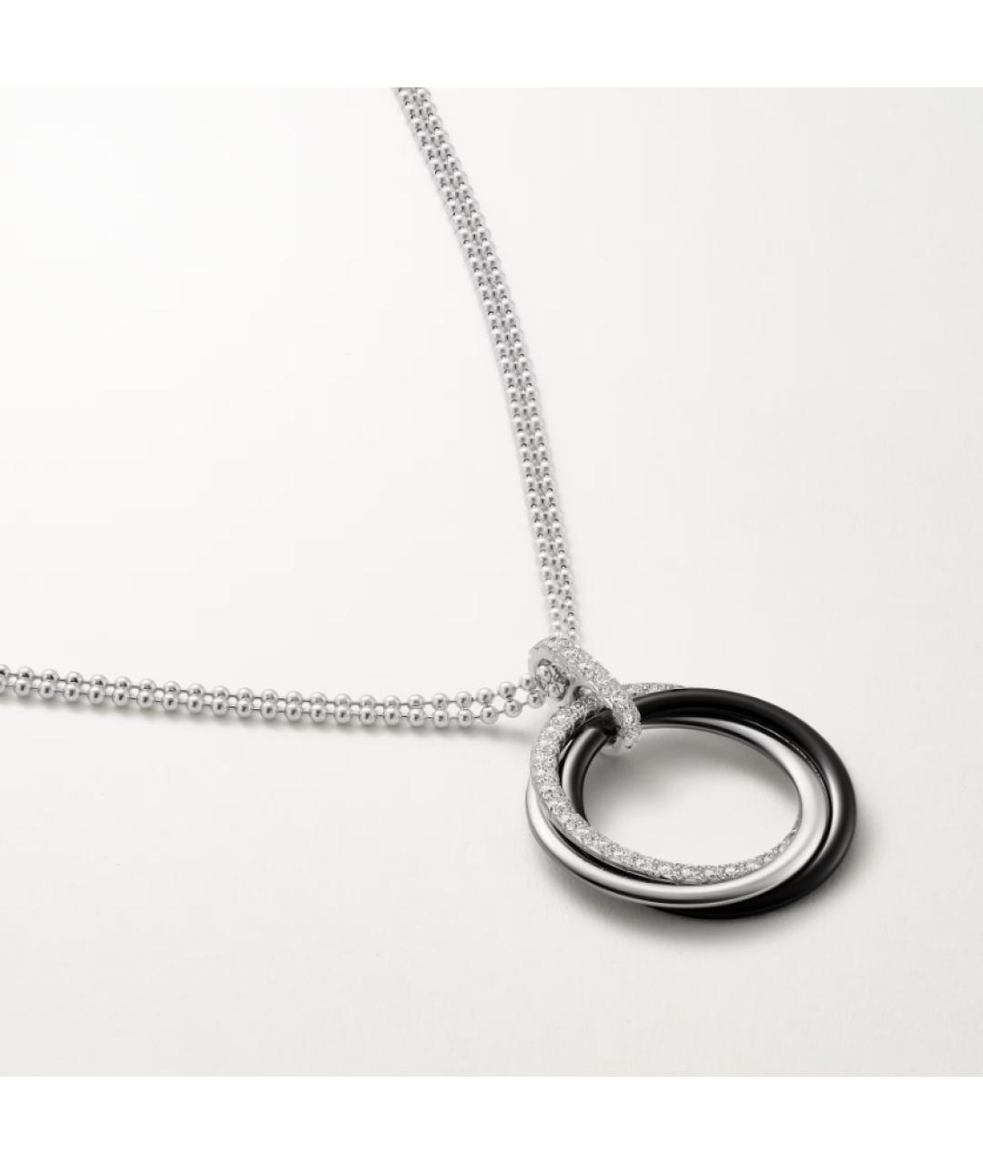 CARTIER Мульти колье из белого золота, фото 3